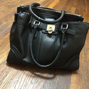 Guess Black Leather Purse